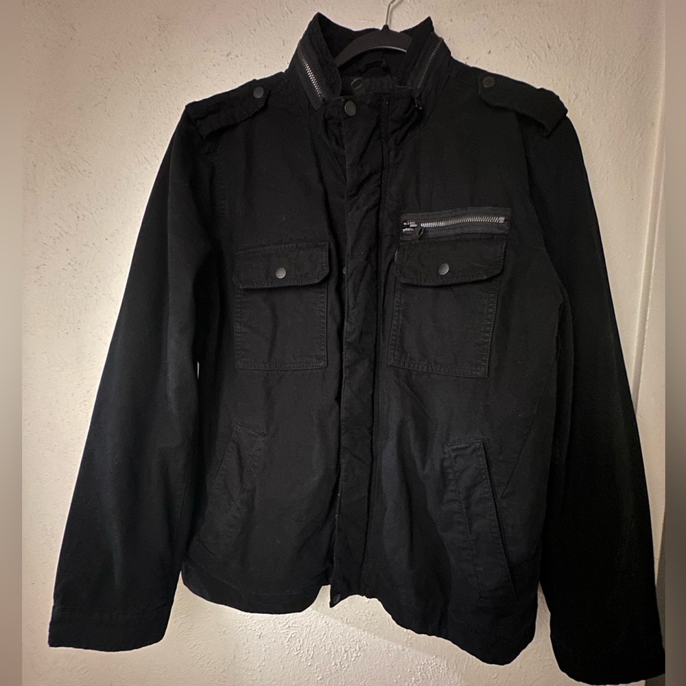 LEVI STRAUSS TWO POCKET MILITARY JACKET SIZE L